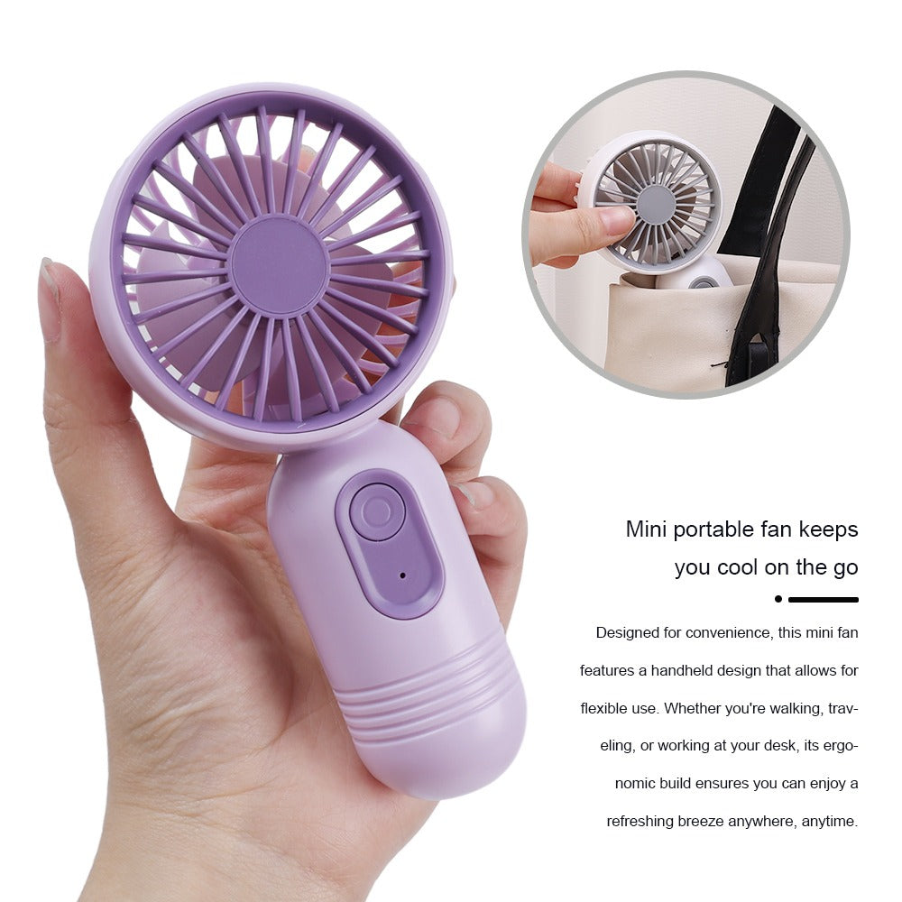 USB Mini Fan Three Speed Regulation Portable Fans