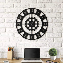 Antique Mechanics 3D Wall Clock