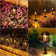 Solar-Powered Garden Lights