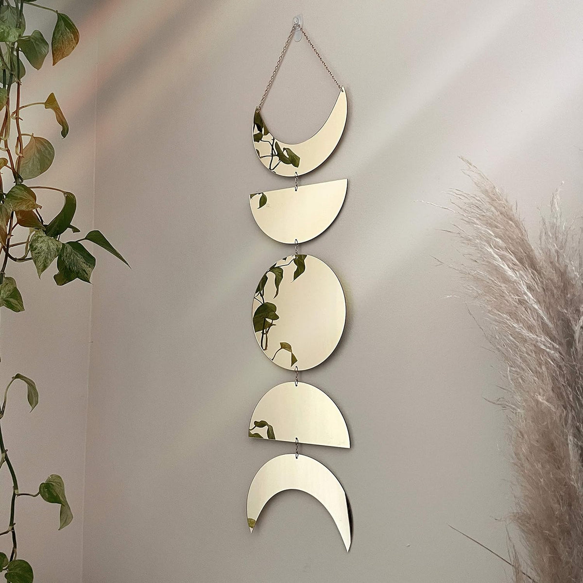 Moon Cycle Wall Decor | Acrylic Decorative Moon