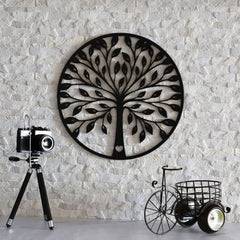 Cut Tree Wall Decoration