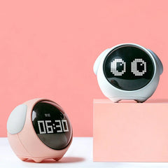 Pixel Expression Alarm Clock – Wake-Up Light & Multi-Function