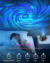 App-Controlled Starry Sky Projector – Music Night Lamp