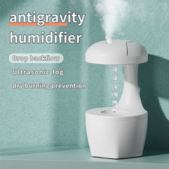 Portable Anti-Gravity USB Air Humidifier – Cool Mist Water Droplet