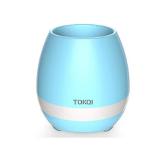 Touch-Sensitive Music Vase – Desktop Audio Speaker